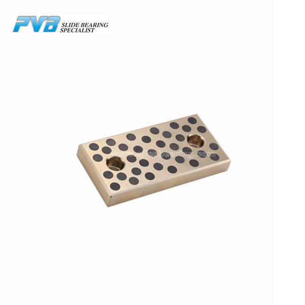 Buy cheap JSEW Graphite Plugged Bronze Wear Plate Solid Lubricant Bronze Graphite Slide Plate from wholesalers