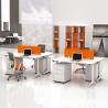 Buy cheap Orange Office Furniture Desk Modular Office Partition Table Office Table And Chair from wholesalers
