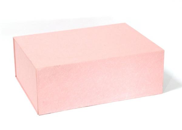 Buy cheap Pink Rectangle Foldable Recycled Paper Gift Boxes from wholesalers