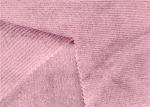 380gsm Super soft Bonded Stripe Velvet Fabric