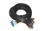 TPU PU jacket 2 4 6 12 24 36 48 cores Outdoor Fiber Optic Tactical Cable