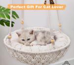 Cat Hammock Macrame Cat Basket Bed For Cats