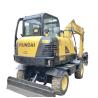 Buy cheap Used Hyundai 60 Wheel Excavator 6T Mini Excavator with Original Hydraulic Cylinder from wholesalers