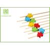 Buy cheap Fruit Decorative Food Toothpicks New Style Christmas Fruit Skewers 15cm Size from wholesalers