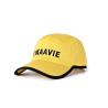 Buy cheap Custom 6 Panel Outdoor Baseball Caps Polyester 58cm Black Ball Hat from wholesalers