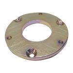 Golden C10 Steel CNC Threaded Hub Flange Machining Custom Machined Parts