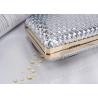 Buy cheap Leather Evening Clutches Handbag Bridal Purse Party Bags For Prom Cocktail Wedding from wholesalers