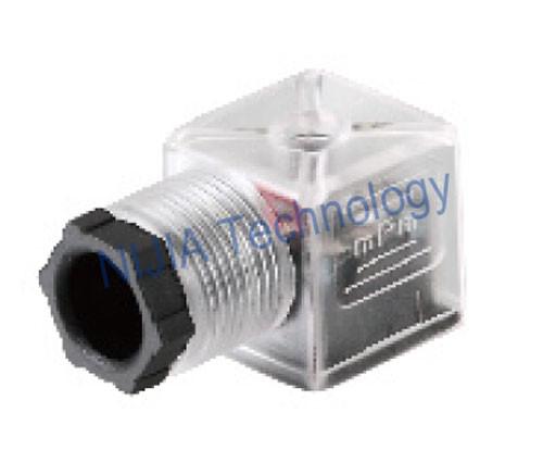 Buy cheap MPM Din43650A Pneumatic Fittings Junction Box Solenoid Coil Connector with Gasket from wholesalers