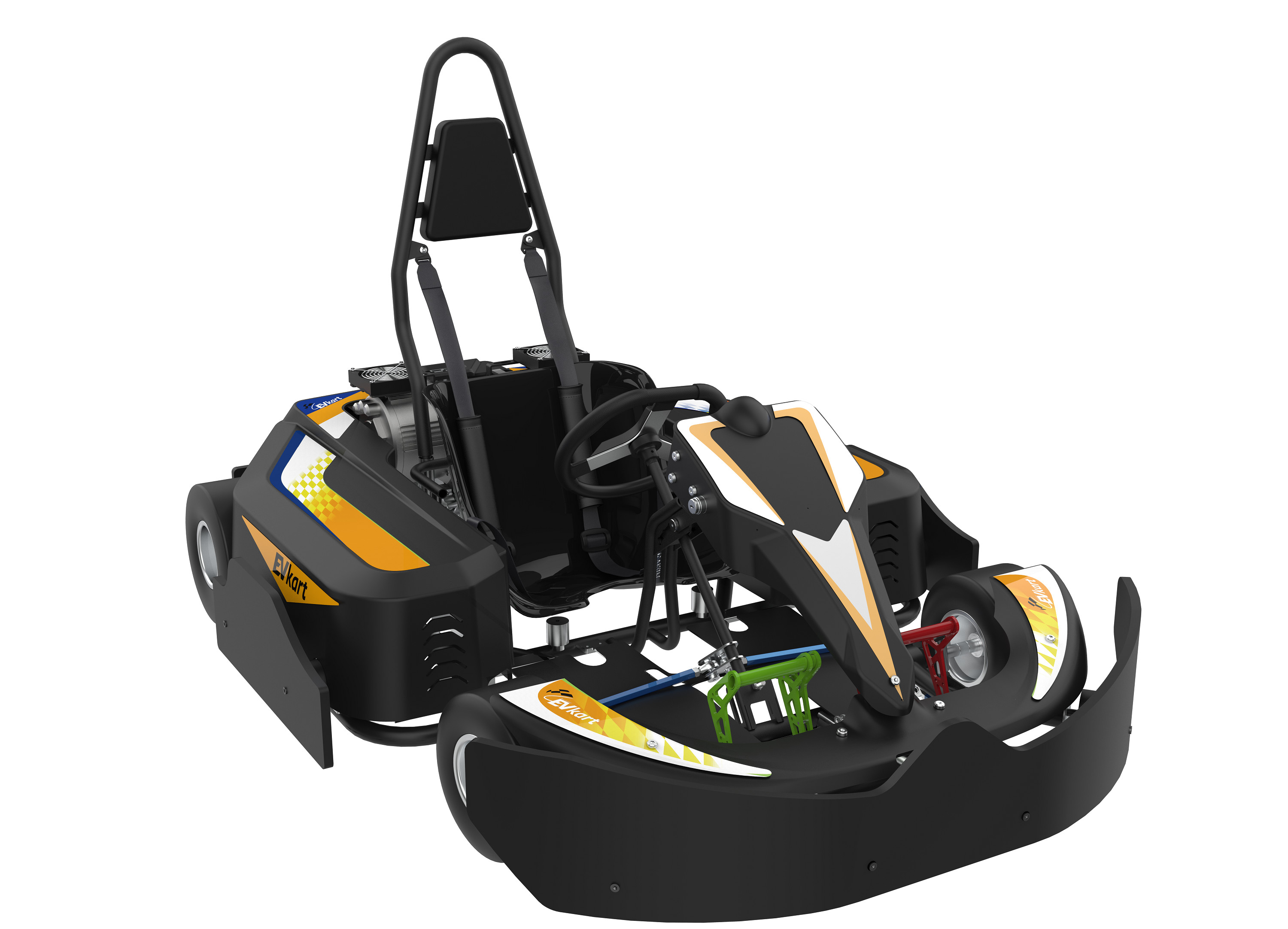 CE Professional Electric Racing Gokart With Max 75km/h