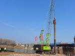 Sheet Pile Electric Vibro Double Clamp 45kw Excavator Mounted Vibro Hammer