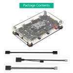 12 Ports 3Pin DC 5V ARGB and 12V 4Pin PWM Fan Hub Breakout Board With Extension