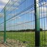 Buy cheap Galvanized PVC Coated Euro Wire Mesh Fence 3mm - 6mm Corrosion Resistance from wholesalers