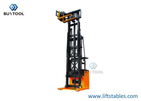 Quality Electric Three Way Stacker Forklift 1500kg 6000mm Lifting Height for sale