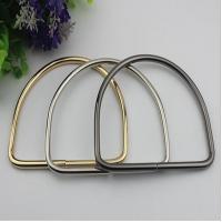 Buy cheap Fashion bag accessory high-grade 3 colors nickel 120 mm iron d ring metal bag product