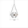 Buy cheap Nordic glass ball pendant light Loft Decor Minimalist Restaurant Synapse Pendant Lamp(WH-GP-142) from wholesalers
