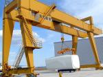 Customize Steel Double Girder Gantry Crane With No Or Double Outer Cantilever