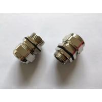 Buy cheap Eexd / Eexe Brass Explosion Proof Connectors For Cable Wiring Pipe Union product