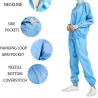Buy cheap ESD Cleanroom Coverall Antistatic Lab Coats ESD Suit Work Clothes from wholesalers