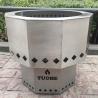 Buy cheap Outdoor Smokeless Wood Fire Pit Stainless Steel 15 Inch Double Flame Fire Pit from wholesalers