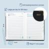 Buy cheap A5 Green Daily Academic Planner 2023 With Monthly Tabs Annual Plan from wholesalers