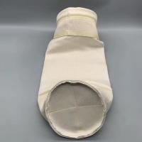 Buy cheap 800g Glass Fiber Needle Felt Filter Bag For Cement Plant product