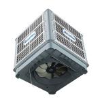 Fixed Axial Flow Industrial Ducting Cooler 95Kg Discharged Fan Type 100% Coper