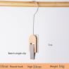 Buy cheap Beech Wooden Clip Hanger Natural Color Multifunctional 19cm 24cm from wholesalers