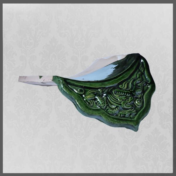 Buy cheap Decorative roofing material green glazed Chinese roof tiles dragon from wholesalers
