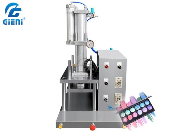 Buy cheap 0.6kw Desktop Cosmetic Powder Filling Machine AC220V 1P Cosmetic Powder Press Machine from wholesalers