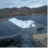 Buy cheap Smooth HDPE Geomembrane Pond Liner 0.2mm-2mm Length 50-200m for Environmental Protection from wholesalers