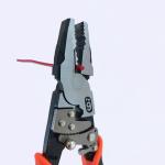 9inch Eccentric Labor-Saving Combination Plier with Ratchet Wheel HRC 62