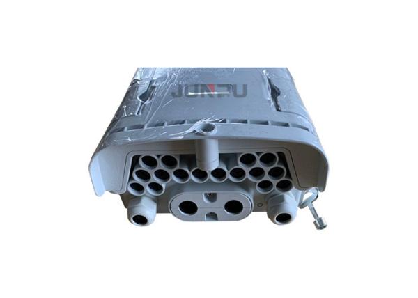 Buy cheap FTTH Outdoor Fiber Optic Distribution Box 16 Core PC ABS Material from wholesalers