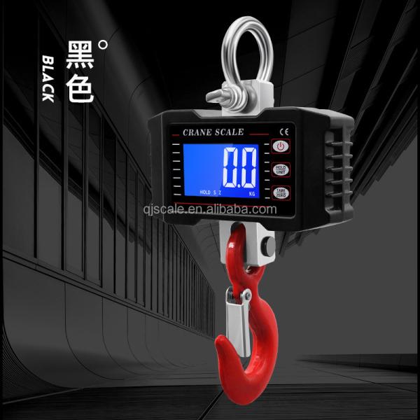Best Seller Weighing Scale 500Kg Electronic Hanging Crane Scale with Weight Function and 0.1/0.2/0.5kg Division