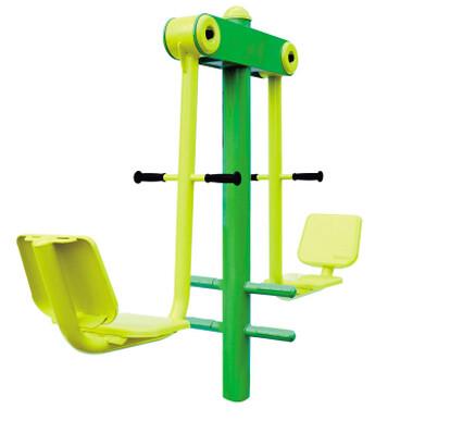 Buy cheap outdoor gym equipment steel based zinc powder coating leg stretching machine-OK-Z01 from wholesalers