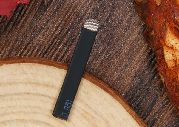 Buy cheap #14U 0.18mm Black Flex Microblading Blades for Tattoo / Lip / Eyeline from wholesalers