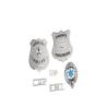 Buy cheap Police Military Uniforms Custom Metal Badge Pilot Clothing With Badges from wholesalers