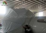 Semi Clear Inflatable bubble hotel Tent with curtain for hotel building