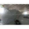 Buy cheap Semi Clear Inflatable bubble hotel Tent with curtain for hotel building from wholesalers