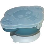 Reusable Baby Silicone Bowl Small Suction Silicone Divided Plate Spoon With Lid