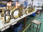 Pantone / RAL Front Lit Channel Letter Sign 12mm 50000 Hours Lifetime