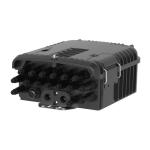 Outdoor FTTH Fiber Optic Splitter Box for 48 Splicing Capacity and 3 Main Cable