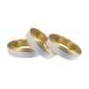 Buy cheap 3d Channel Letter Coil Brush Gold Color 0.6MM Acrylic Aluminum Trim Cap from wholesalers