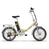 Buy cheap 20 Inch Portable Foldable Electric Bicycle 30-50 Km / H With Brushless Motor from wholesalers
