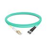 Buy cheap 3m (10ft) Duplex OM3 Multimode LC UPC to ST UPC PVC (OFNR) Fiber Optic Cable from wholesalers