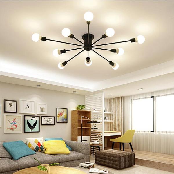 Buy cheap Retro Spider Chandelier 6/8/10 Sockets Lighting Vintage dining room living room black chandelier(WH-VP-56) from wholesalers