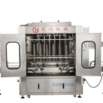 High Speed Multi-Head Filling Machine for Glue Adhesive and Cement in Carton