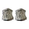 Buy cheap American Style Coffin Fittings ABS / PP Casket Corner With Silver - Plate TX - Christ B# from wholesalers