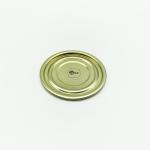 Buy cheap 211 65mm Diameter BPA FREE, Gold Color Metal Can Lids, for dry food, dairy food, from wholesalers