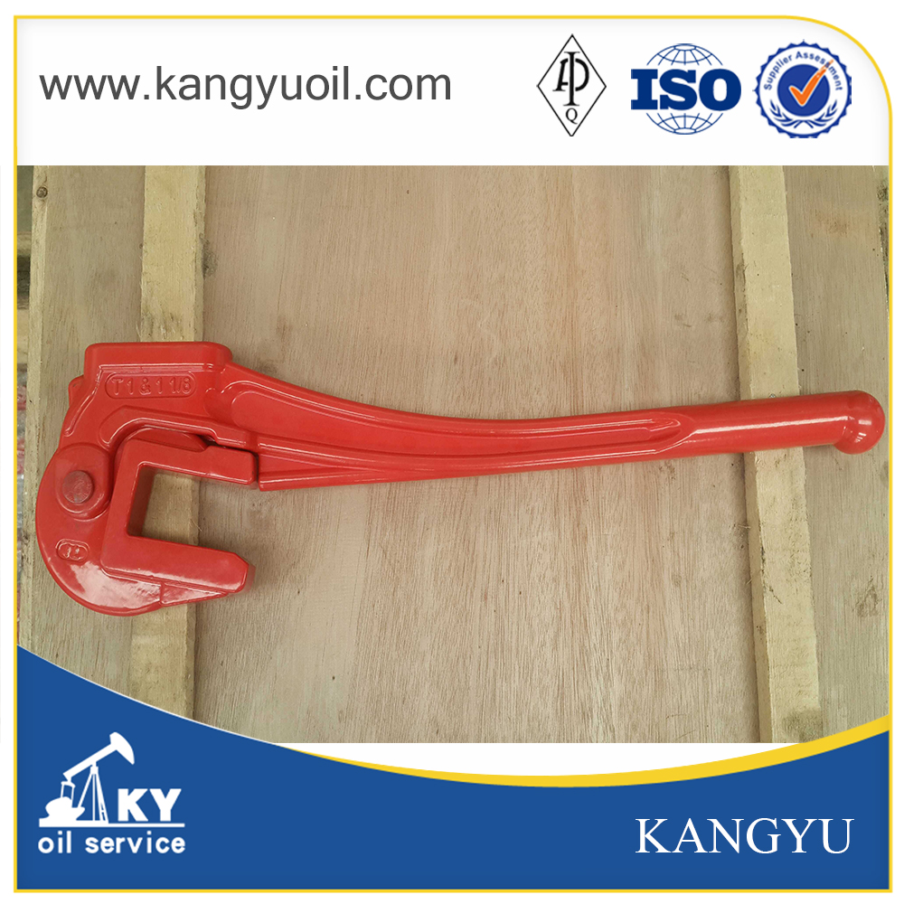 Oilfield downhole tools API 7K sucker rod wrench size range 4 1/2"~5 5/8"