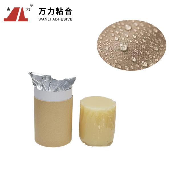 Quality Functional Pale Yellow Textile Adhesive Glue For Silk Fabric Solid PUR-6060 for sale
